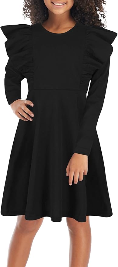 flutter away layered skater dress Flutter Away Layered Skater Dress